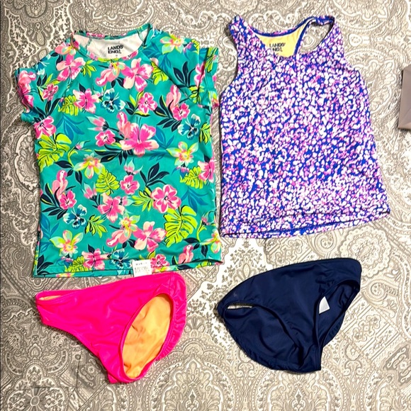 Lands' End Other - Bundle of 2 girls lands end swimsuits